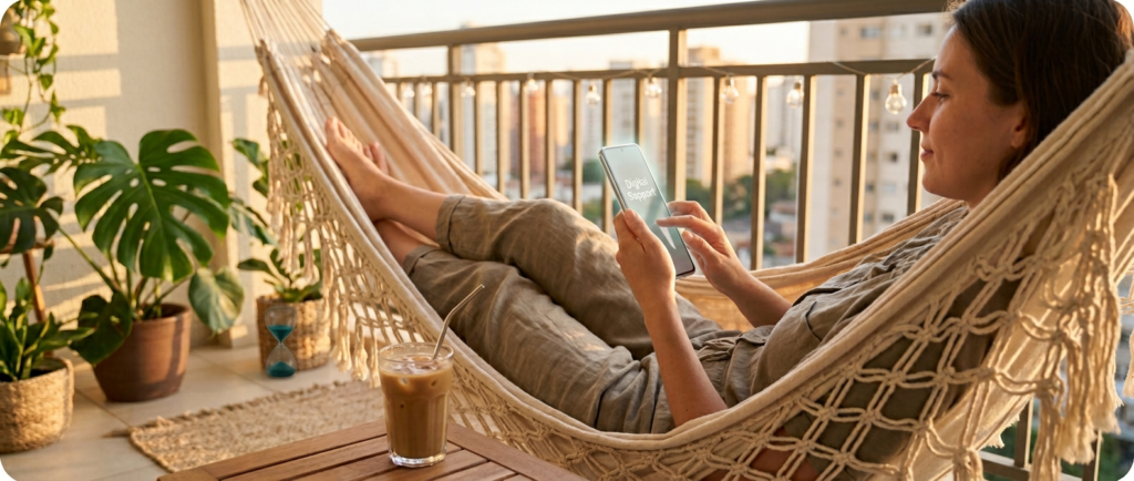 Customer using WhatsApp and Apple Business Chat options to speak to a Freedom mobile agent without ever picking up the phone.